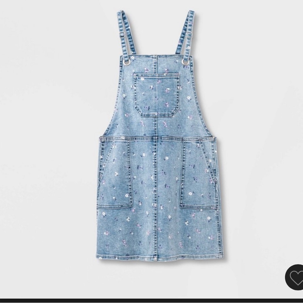 Denin overal girls dress